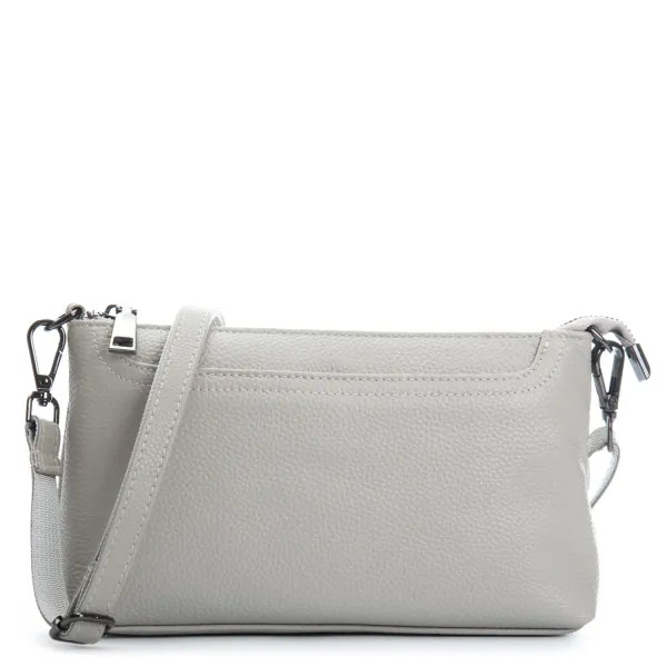 Сумка Женская Клатч кожа ALEX RAI 3092 pale grey