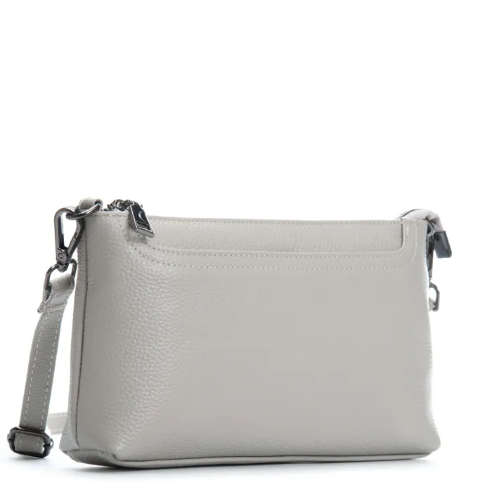 Сумка Женская Клатч кожа ALEX RAI 3092 pale grey