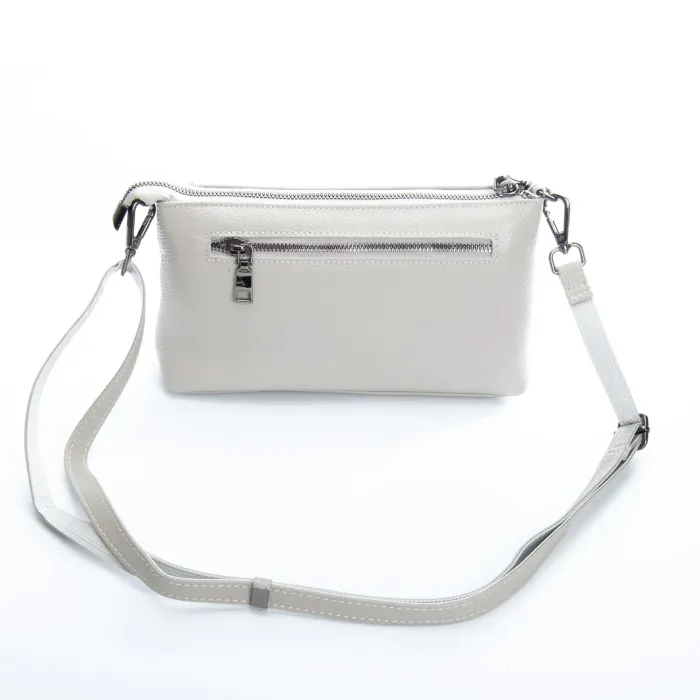 Сумка Женская Клатч кожа ALEX RAI 3092 pale grey