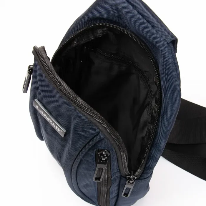 Сумка Мужская На Плечо нейлон Lanpad 35005 blue