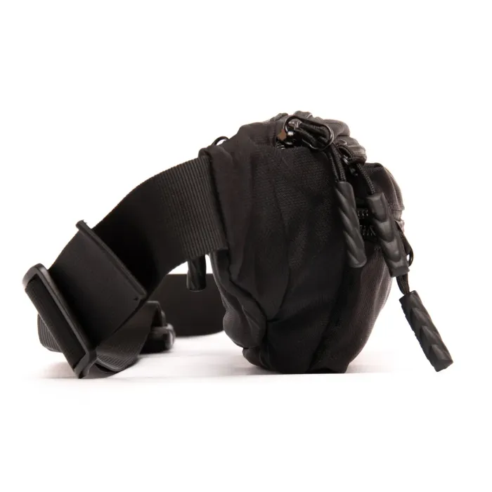 Сумка Мужская На пояс нейлон Lanpad 35003 black