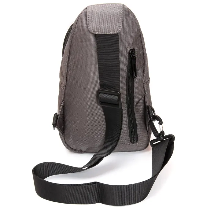 Сумка Мужская На Плечо нейлон Lanpad 35005 gray