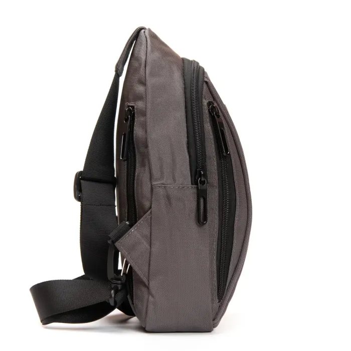 Сумка Мужская На Плечо нейлон Lanpad 35005 gray