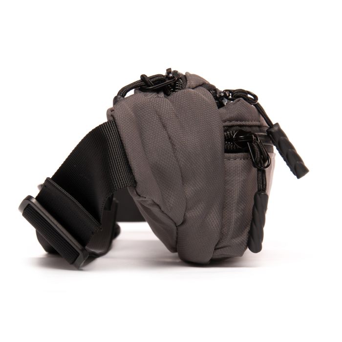 Сумка Мужская На пояс нейлон Lanpad 35003 grey