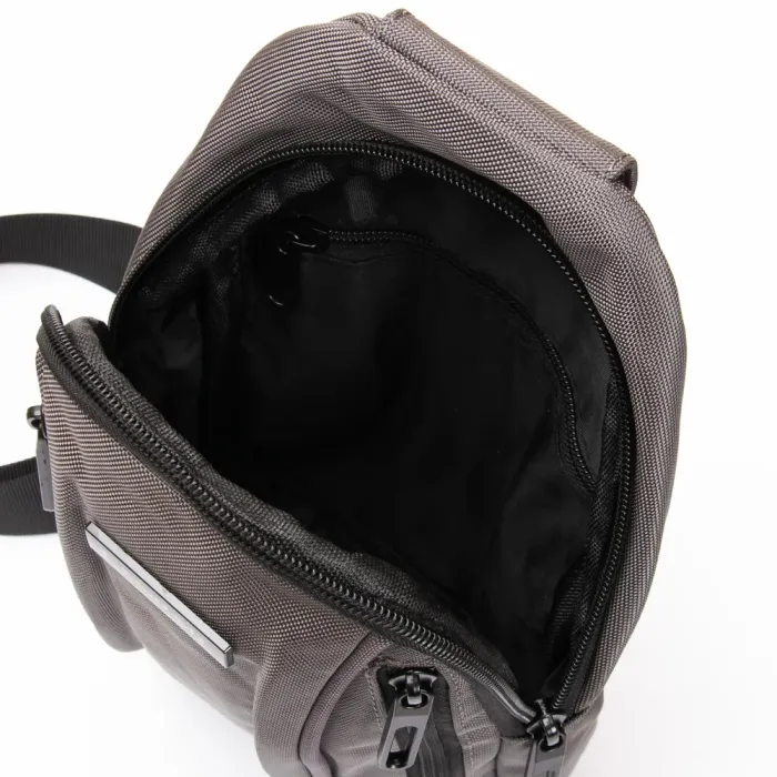 Сумка Мужская На Плечо нейлон Lanpad 35005 gray