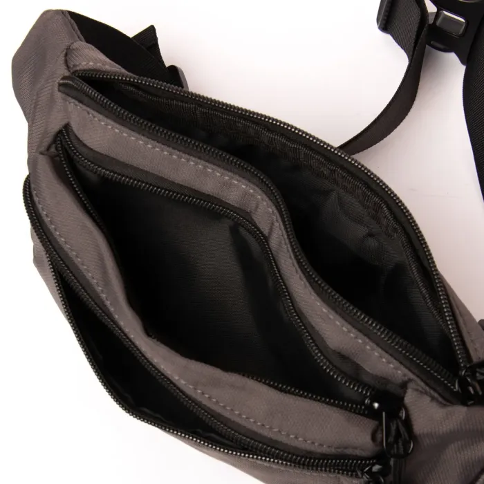 Сумка Мужская На пояс нейлон Lanpad 35003 grey