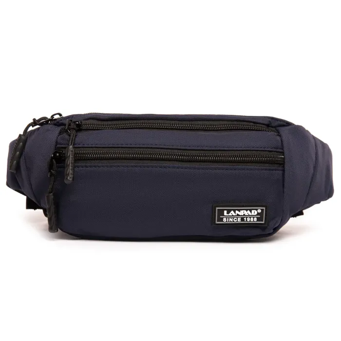 Сумка Мужская На пояс нейлон Lanpad 35003 blue