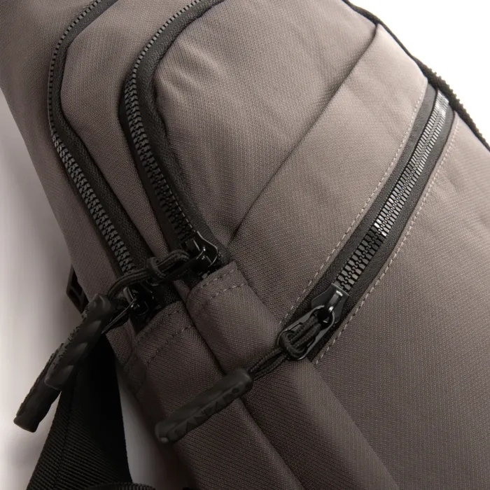 Сумка Мужская На Плечо нейлон Lanpad 83045 grey бол
