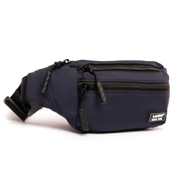 Сумка Мужская На пояс нейлон Lanpad 35003 blue