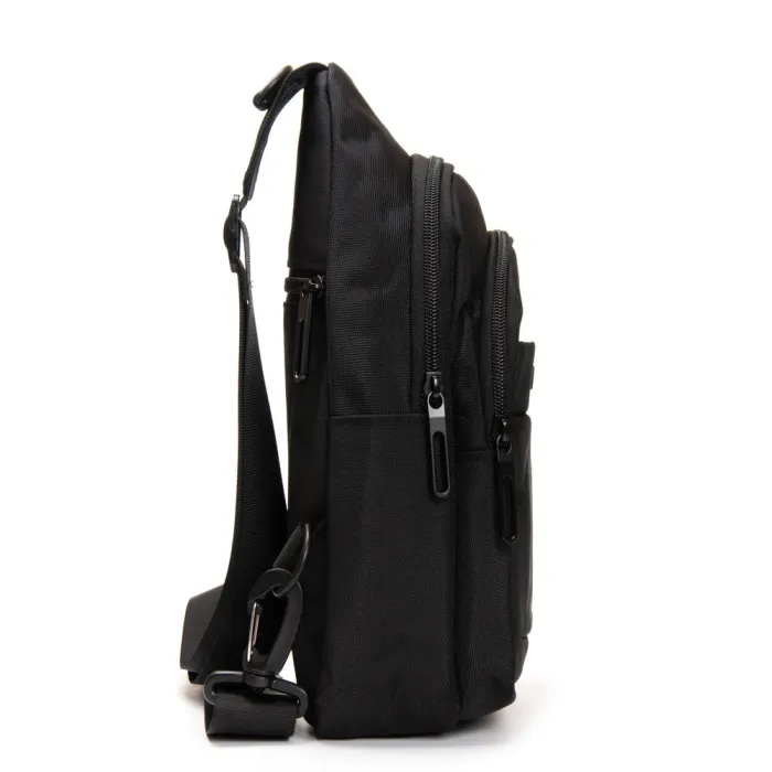 Сумка Мужская На Плечо нейлон Lanpad 63746 black