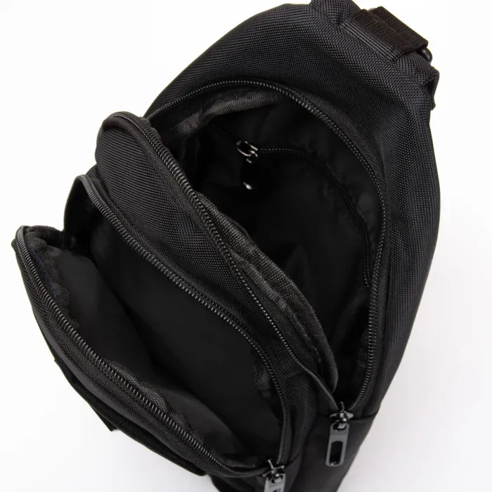 Сумка Мужская На Плечо нейлон Lanpad 63746 black