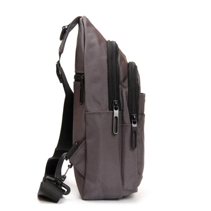 Сумка Мужская На Плечо нейлон Lanpad 63746 gray