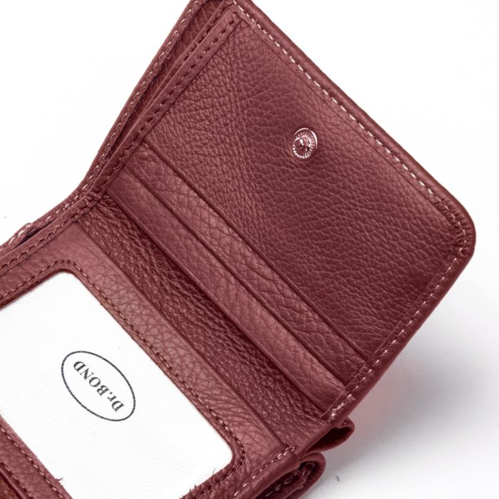 Кошелек Bright Женский кожа DR. BOND WS-403 wine red