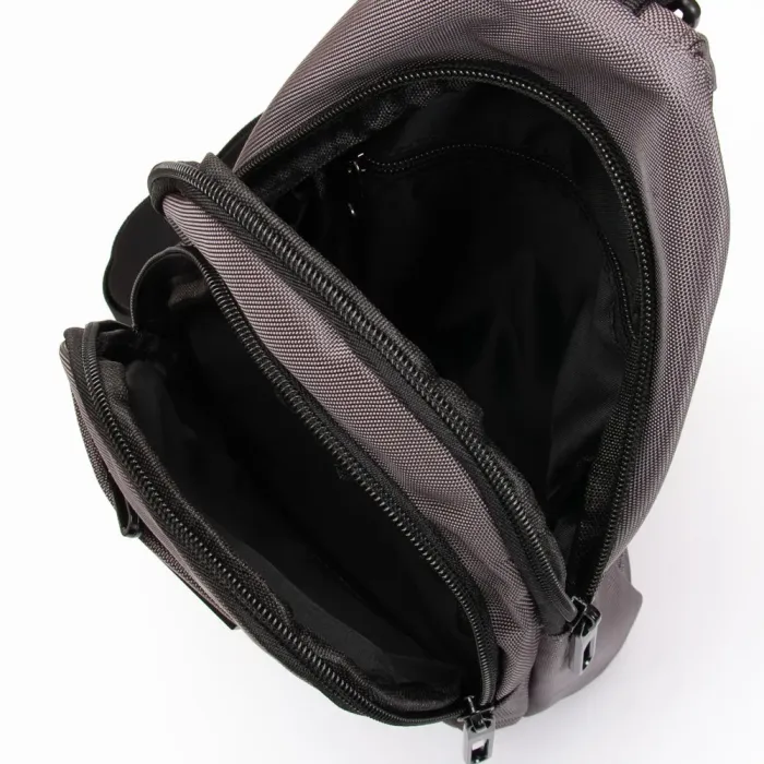 Сумка Мужская На Плечо нейлон Lanpad 63746 gray