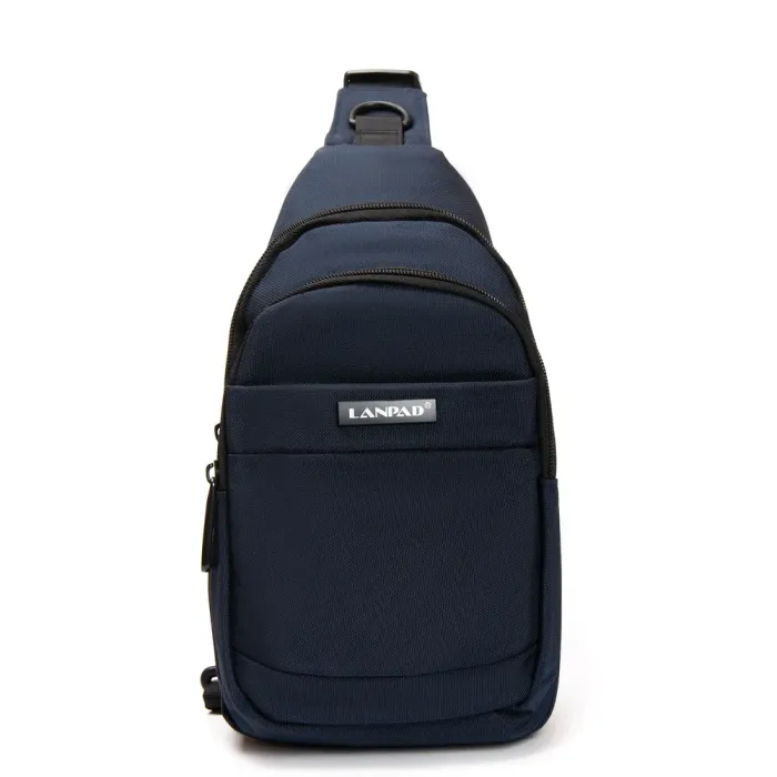 Сумка Мужская На Плечо нейлон Lanpad 63746 blue
