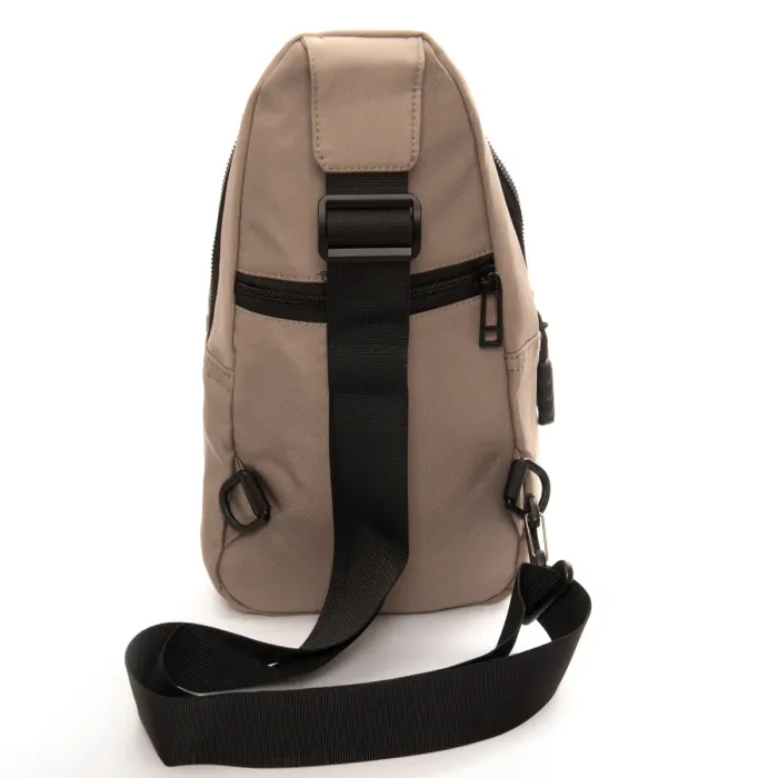 Сумка Мужская На Плечо нейлон Lanpad 83045 khaki бол