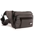 Сумка Мужская На пояс нейлон Lanpad 35009 grey