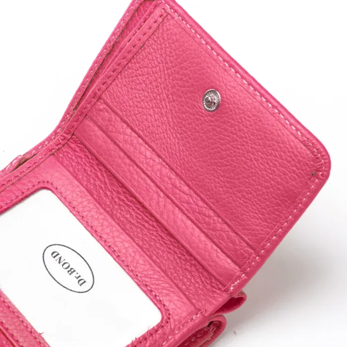 Кошелек Bright Женский кожа DR. BOND WS-403 plum-red