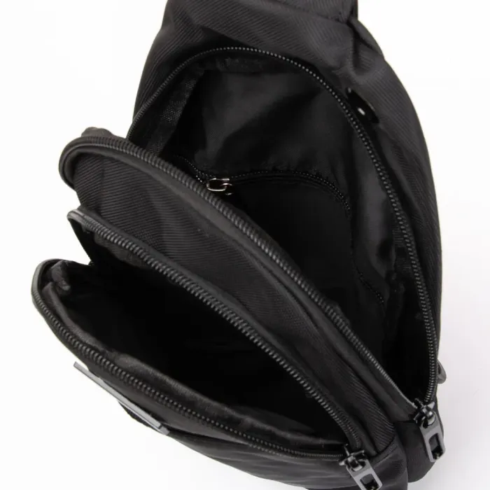 Сумка Мужская На Плечо нейлон Lanpad 83030 black