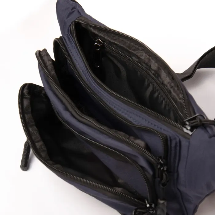 Сумка Мужская На пояс нейлон Lanpad 35009 blue