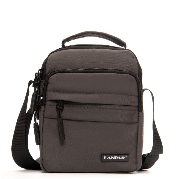 Сумка Мужская Планшет нейлон Lanpad A18043 grey мал