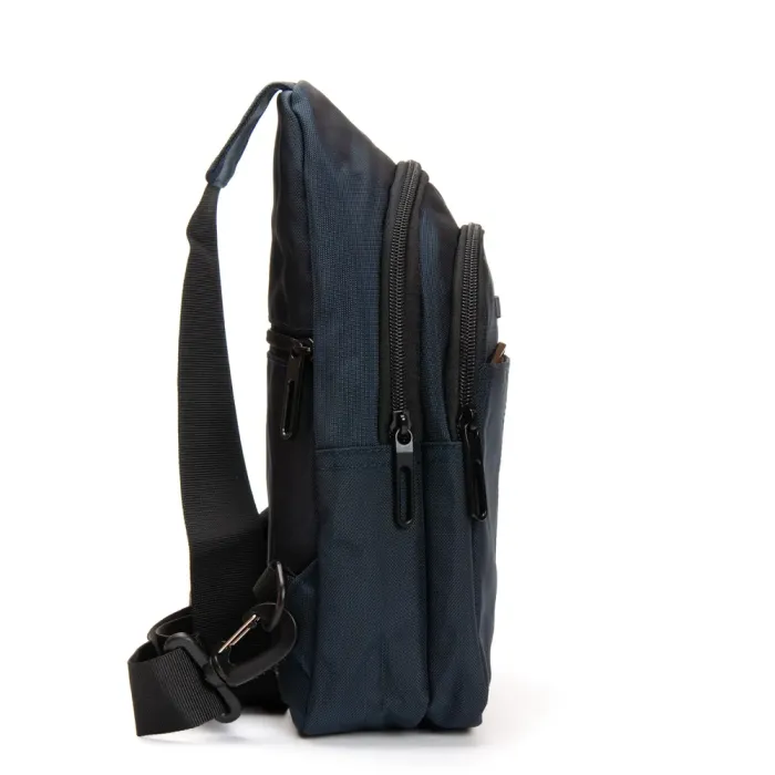 Сумка Мужская На Плечо нейлон Lanpad 83030 blue