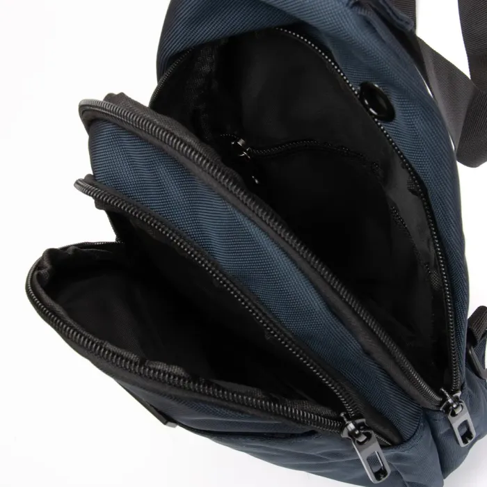 Сумка Мужская На Плечо нейлон Lanpad 83030 blue