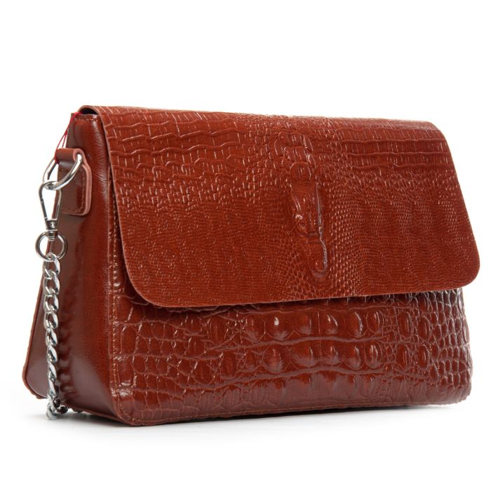 Сумка Женская Классическая кожа ALEX RAI 9346 camel