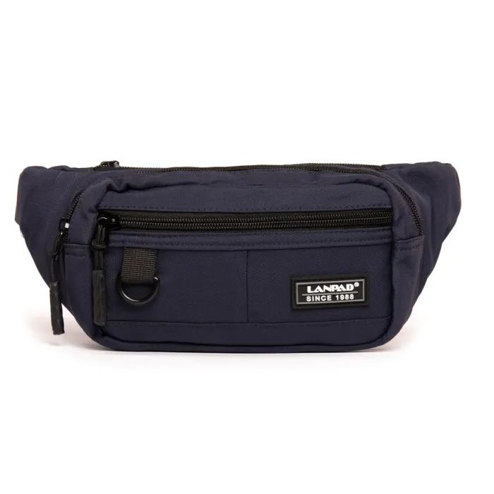 Сумка Мужская На пояс нейлон Lanpad 19006 blue