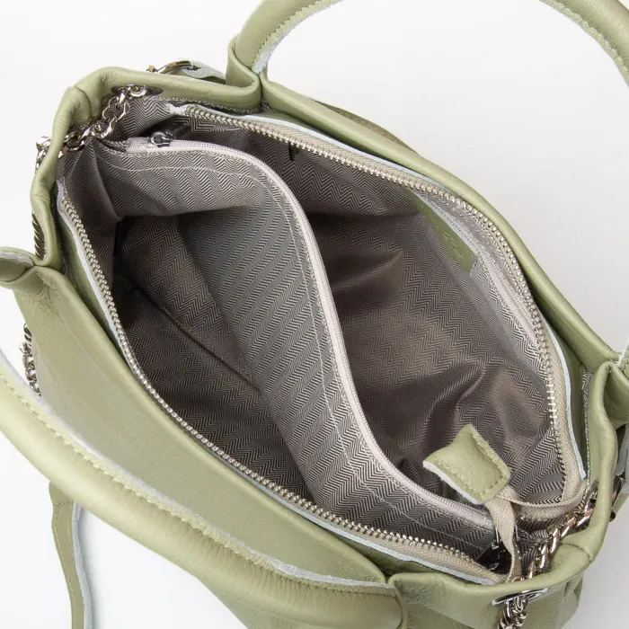 Сумка Женская Классическая кожа ALEX RAI 8918-9 olive