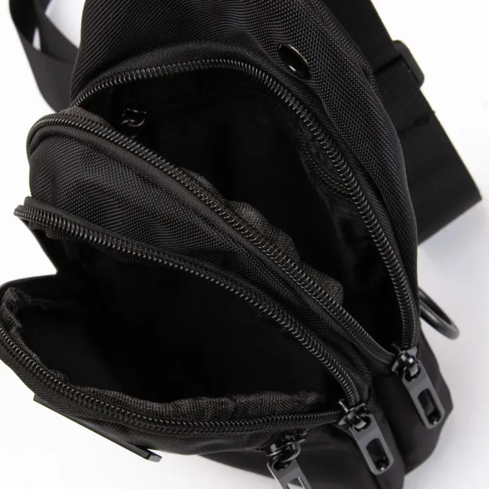 Сумка Мужская На Плечо нейлон Lanpad 82085 black