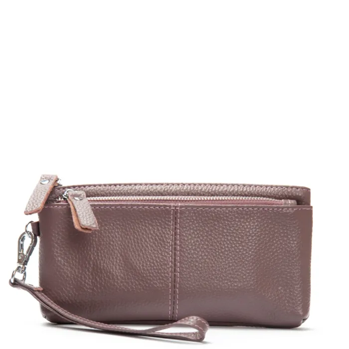 Косметичка кожа A-00276 purple