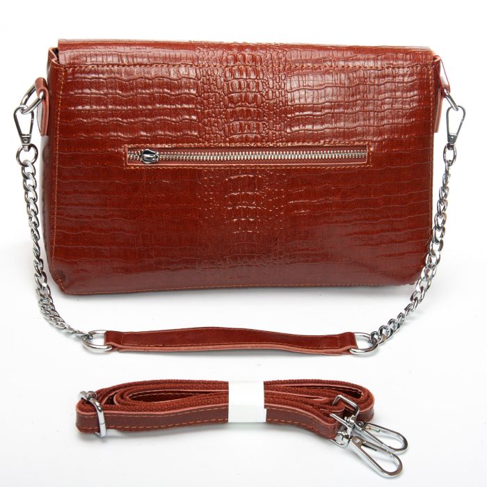 Сумка Женская Классическая кожа ALEX RAI 9346 camel