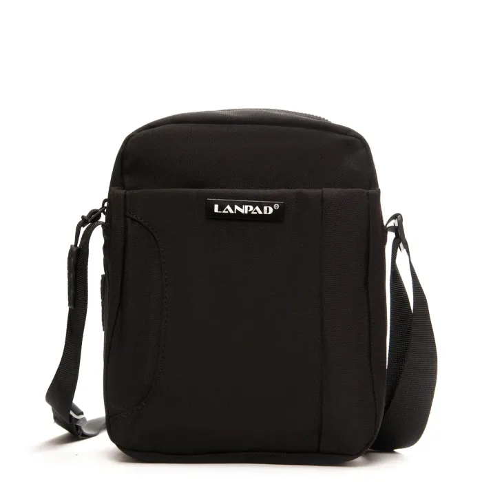 Сумка Мужская Планшет нейлон Lanpad 6049 black мал