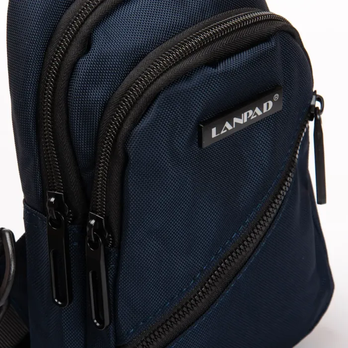 Сумка Мужская На Плечо нейлон Lanpad 82085 blue