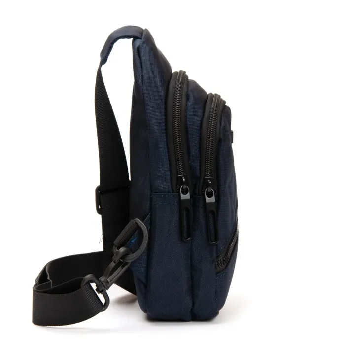Сумка Мужская На Плечо нейлон Lanpad 82085 blue