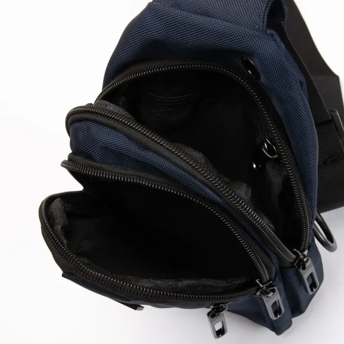 Сумка Мужская На Плечо нейлон Lanpad 82085 blue