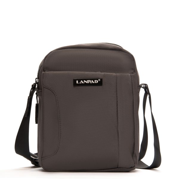Сумка Мужская Планшет нейлон Lanpad 6049 grey мал
