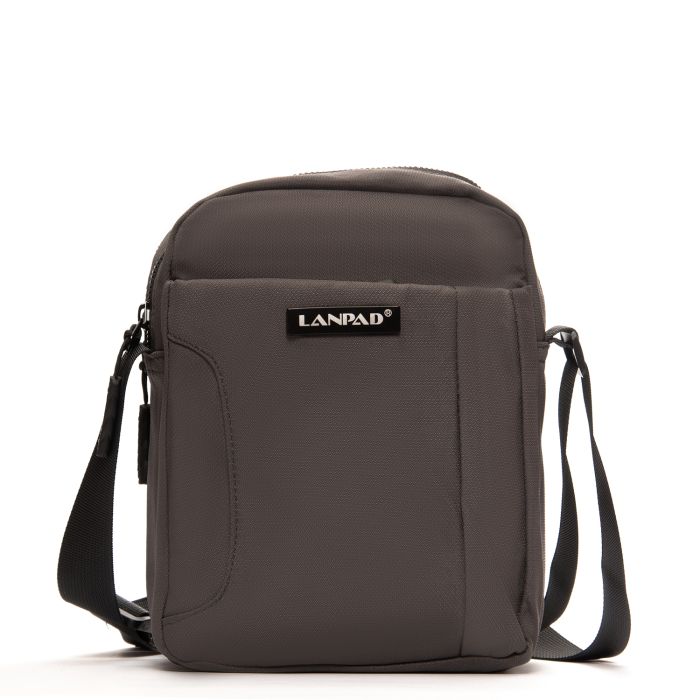 Сумка Мужская Планшет нейлон Lanpad 6049 grey мал