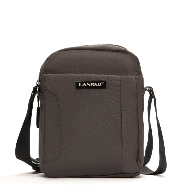 Сумка Мужская Планшет нейлон Lanpad 6049 grey мал