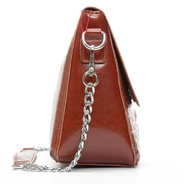 Сумка Женская Классическая кожа ALEX RAI 9346 camel