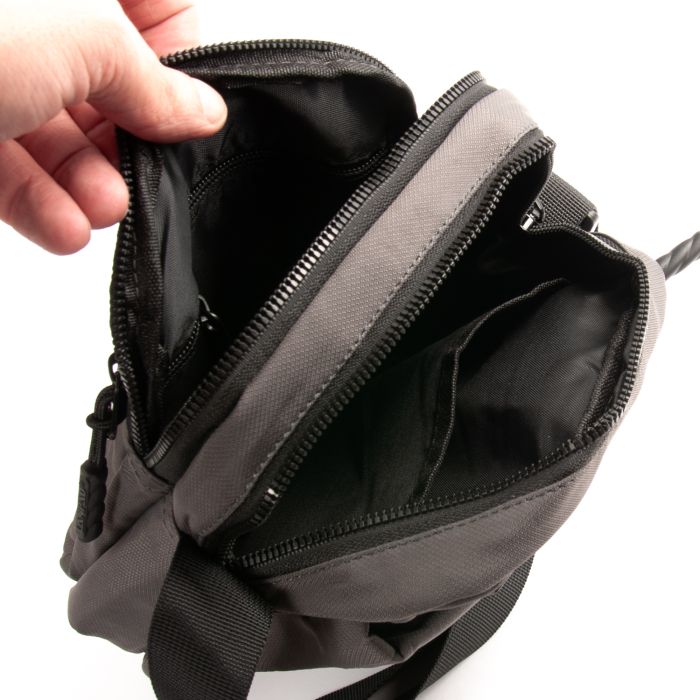 Сумка Мужская Планшет нейлон Lanpad 6049 grey мал