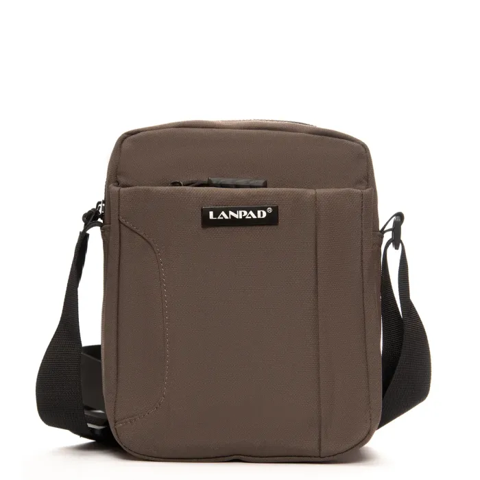 Сумка Мужская Планшет нейлон Lanpad 6049 brown мал