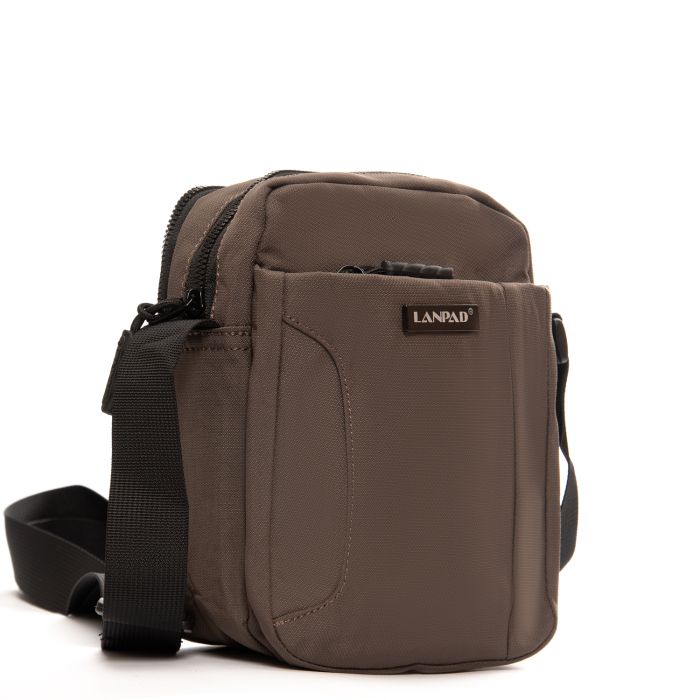 Сумка Мужская Планшет нейлон Lanpad 6049 brown мал