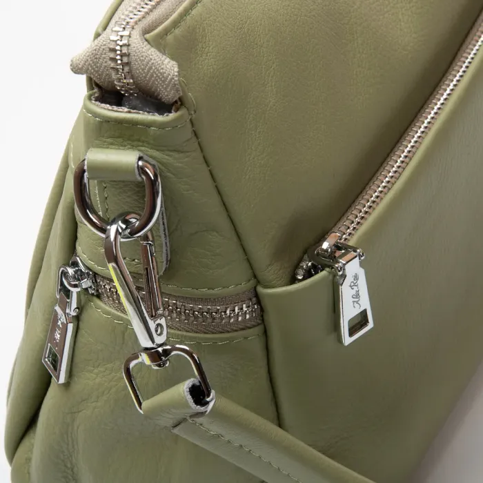 Сумка Женская Классическая кожа ALEX RAI 2048-9 olive