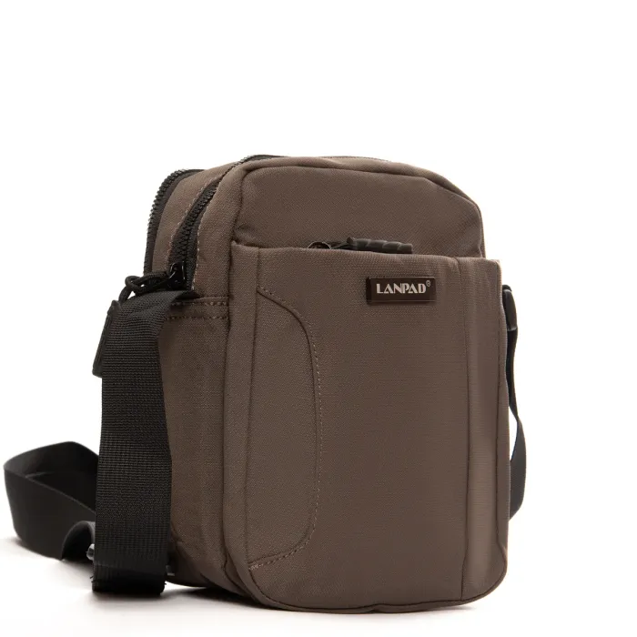 Сумка Мужская Планшет нейлон Lanpad 6049 brown мал