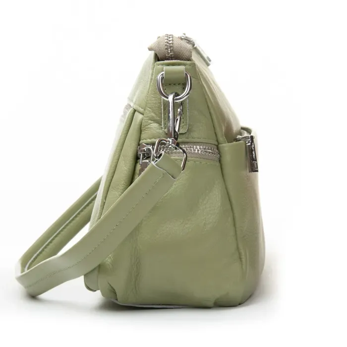 Сумка Женская Классическая кожа ALEX RAI 2048-9 olive