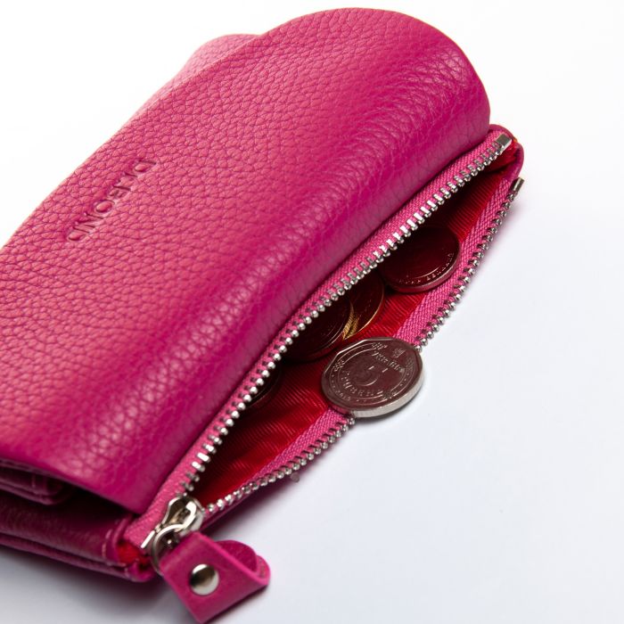 Кошелек Bright Женский кожа DR. BOND WS-239 plum-red