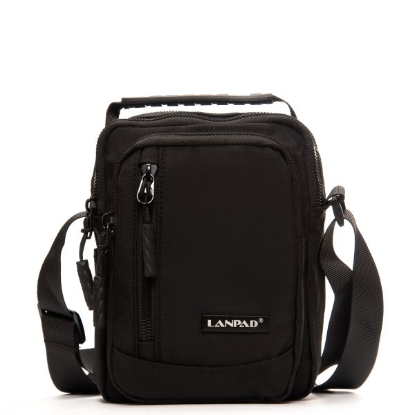 Сумка Мужская Планшет нейлон Lanpad A15057 black мал