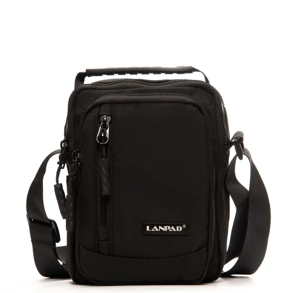 Сумка Мужская Планшет нейлон Lanpad A15057 black мал